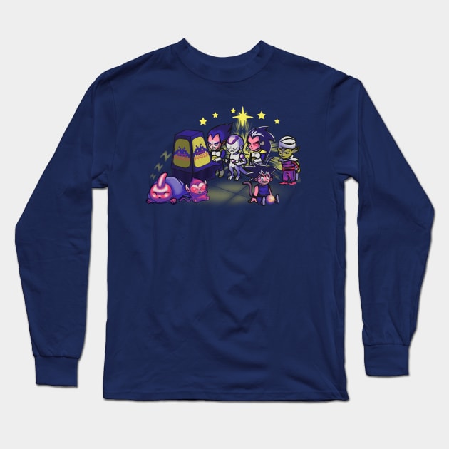 arcade invasion Long Sleeve T-Shirt by sambukino